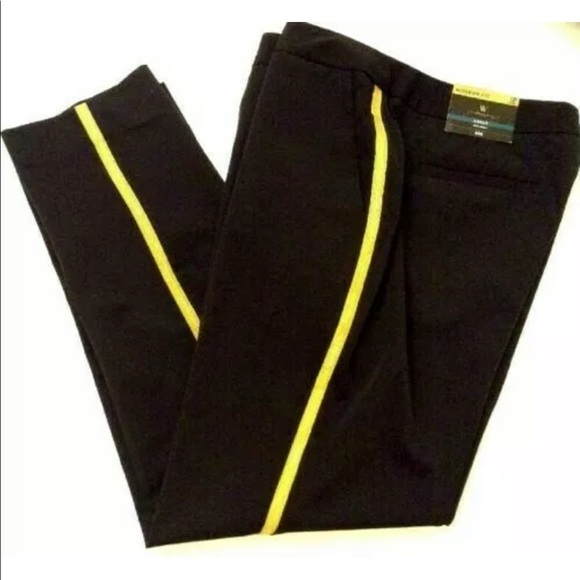 Worthington Women's Modern Fit Ankle Pants Black Sz 6 Long - Picture 2 of 4